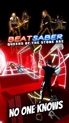 Queens of the Stone Age in Beat Saber #VR #beatsaber #queensofthestoneage