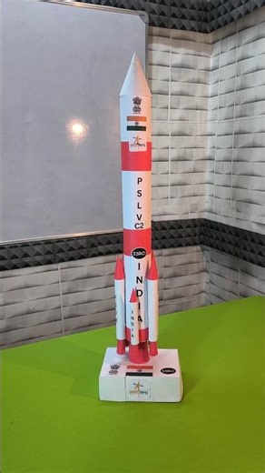 PSLV Rocket Model | Paul craft innovative research 🚀🚀🚀