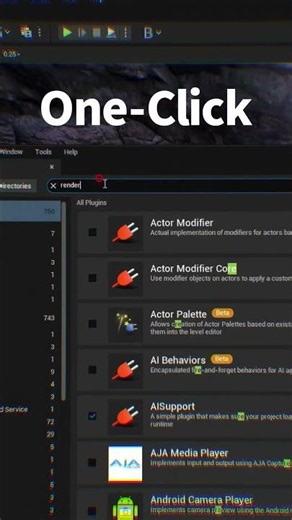 RenderToggle - One-Click, Hidden in Render