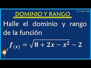 DOMINIO Y RANGO DE FUNCIÓN IRRACIONAL. #viral #viralvideo #parati #maths