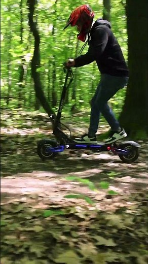🌲🛴 Testujemy hulajnogę elektryczną Techlife Q4 w terenie!