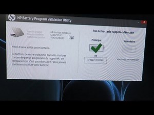 HP Notebook : Check your Battery (HP Safety Battery Program Validation Utility)