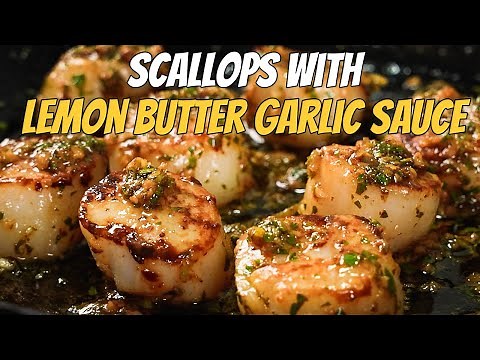 How To Make Perfectly Seared Scallops With Lemon Butter Garlic Sauce