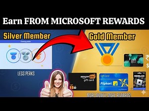 Earn More Points💲 from Silver to GOLD 🥇 member in Microsoft Rewards NEW UPDATE 🤑