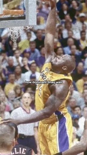 Shaq Was So Dominant In Game 2 of the 2001 NBA Finals