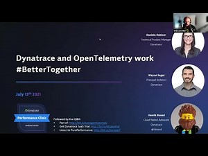 Dynatrace and OpenTelemetry work #BetterTogether