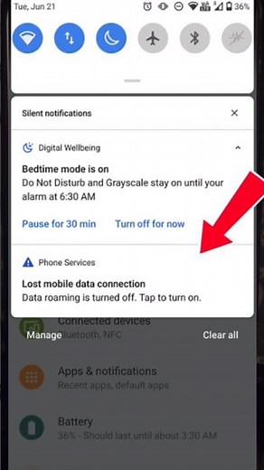Lost Mobile Data Connection | Data Roaming Is Turned Off Tap to Turn On | No Internet on Roaming Fix