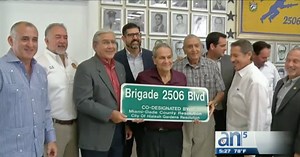 Miami: La Brigada 2506 ya tiene una calle con su nombre