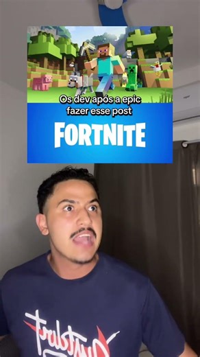Eles foram além do aceitável pelo universo #fortnite #minecraft