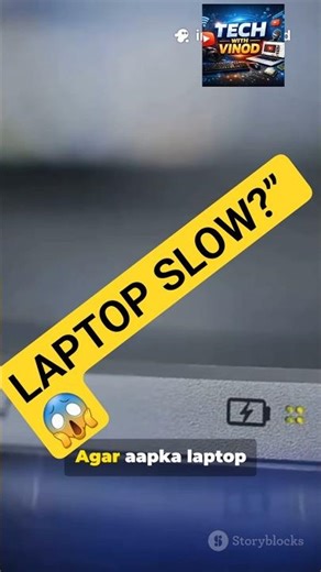 “Laptop Slow Kyun Hota Hai? | Easy Fix in Hindi 💻⚡” ✅