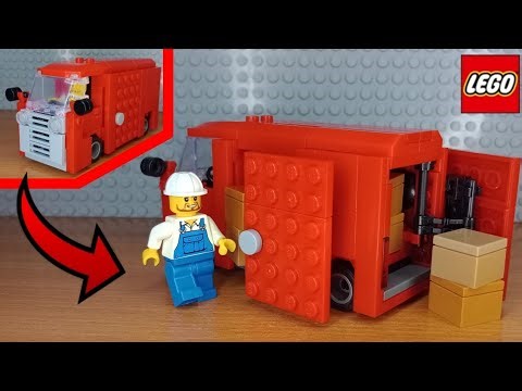 I made a Lego Function Van for Parcels