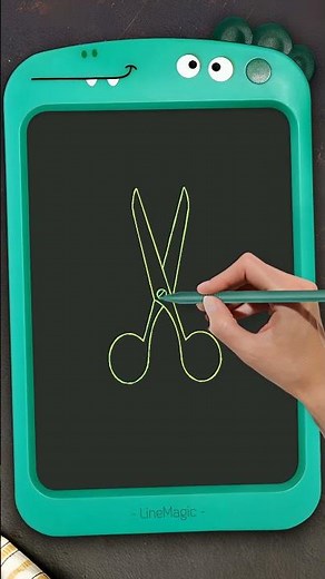 Cut it out! ✂️✨ #shorts #howtodraw #kidart #easydrawing