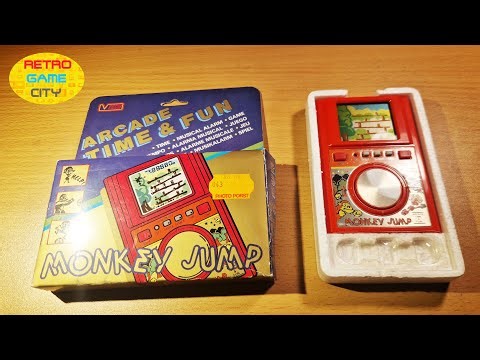 LCD game VTECH MONKEY JUMP Retro Handheld