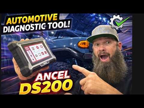 ANCEL DS200 Automotive Diagnostic Tool Review | Scan Your Toyota FJ Cruiser Like a Pro