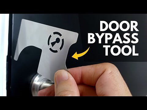 Open a Broken Door with the Sparrows Flex Pass and Other DIY Tools