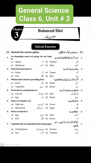 9.6K views · 228 reactions | General Science 6th Class Unit 3 Notes #science #sciencenotes #science6th #science6 | Online Math Academe | Facebook