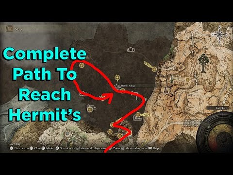 How To Reach Hermit's Shack Village Altus Plateau in Volcano Manor From Liurnia