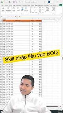 Data entry skill into BOQ is 100% accurate.