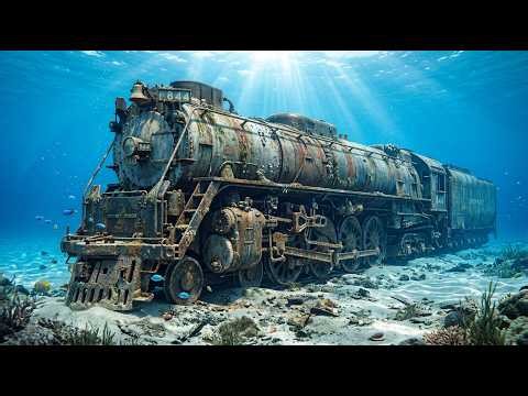 Abandoned Steam Locomotive Raised From the Deep | Full Restoration