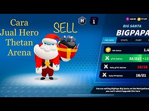 Cara Jual Hero NFT Thetan Arena di Marketplace dengan Singkat dan Mudah