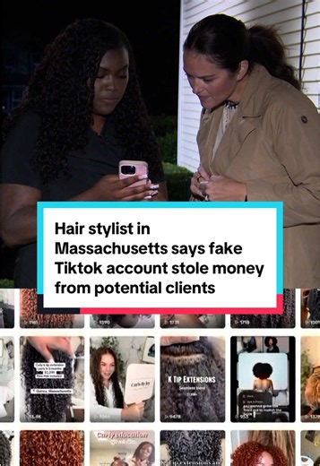 A hair stylist in Quincy, Massachusetts reached out to WBZ for help after discovering a Tiktok account that was impersonating her. Joy from “Curls by Joy” tells WBZ’s Juli McDonald this fake account was reaching out to potential clients and requesting deposits before later blocking those users. After WBZ reached out to Tiktok, the global discovering platform removed the fake account. She says, “To take money and scam people using my name, it disgusts me.” #massachusetts #hair #scam #curls #curly