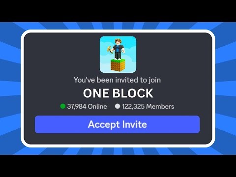 How to Join ONE BLOCK Discord Server