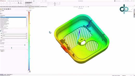 First Look - SOLIDWORKS Plastics | Design and Process LLC