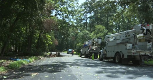 Crews work to restore electricity after storms knock out power to thousands in Central Virginia