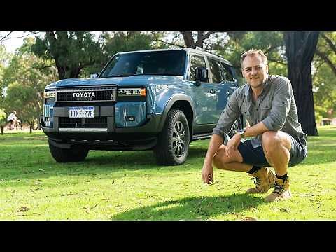 We Test Drive Toyota's Best Selling Prado | 2024 Toyota Prado 250 Series Review at Whiteman Park