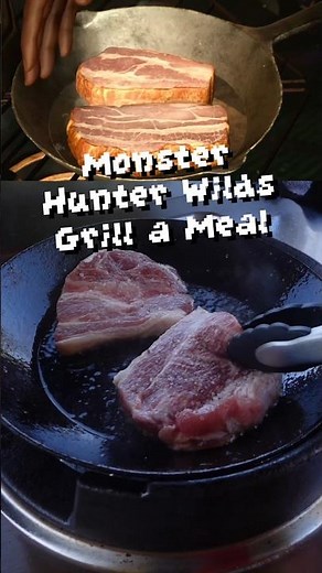 Monster Hunter Wilds: Grill a Meal Like a Pro! #shorts