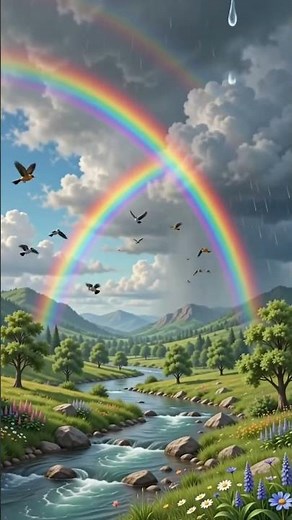 Formation of a Rainbow Explained | How Rainbows Form | Science for Kids | #Shorts