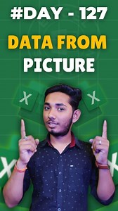 2.9K views | Insert Data From Picture ️ In Excel 樂 Learn Microsoft...