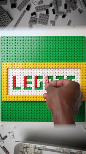 How I made my own logo LEGOTT (Lego Art)