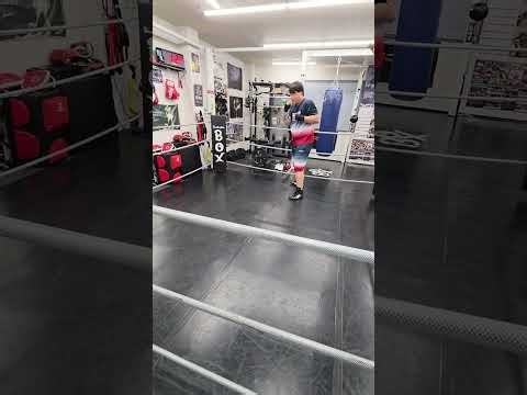 26-year-old shadow boxer who attends twice a month as a hobby