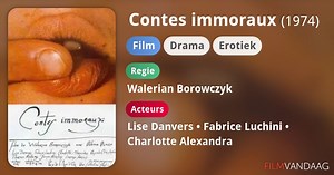 Contes immoraux (1973)