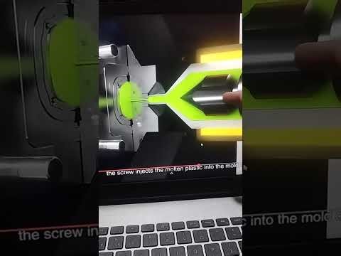 16. Injection molding process of composite manufacturing