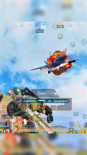 M202 vs fighter jet 😲 💥💀🗿😱#payload #pubgmobile #bgmi #viralllll