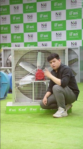 Quạt thông gió vuông trực tiếp IFAN