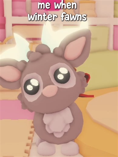 I need them all please 🥹🥹 if anyone has 3 mega winter fawns would you give them for a nr lavender dragon pls.... #adoptme #cutecore🎀🦴🍮🐾 #roblox #cutecore #winterfawn