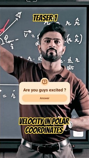 Shiv R. Goel Sir (B.Tech.,IIT-Delhi) explains Polar Coordinates. Must for JEE Adv.