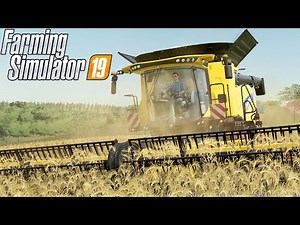 ENFRENTANDO DIFICULDADES NA COLHEITA | Farming Simulator 19 | Fazendas Paraná - Episódio 4
