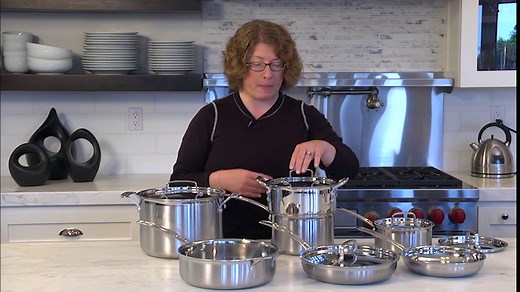 Cuisinart MCP33-30HN MultiClad Pro Triple Ply 5.5-Quart Saute Skillet, Sauté Pan w/Helper & Cover