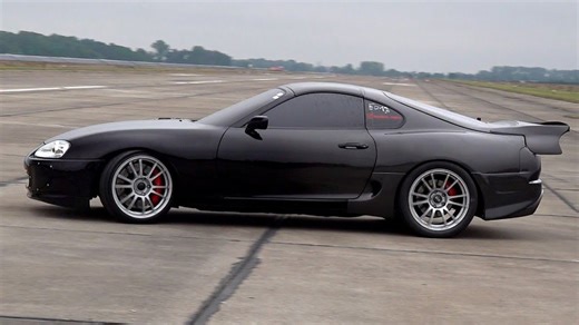 1400HP Toyota Supra MK4 extreme turbo acceleration