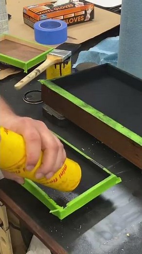 How To Add Flocking Fibers to a DIY Jewelry Box