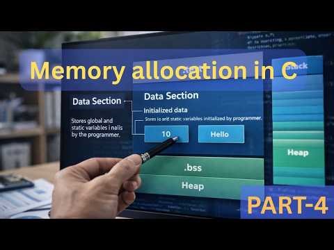 Everything About Data Section in C (Interview Ready)