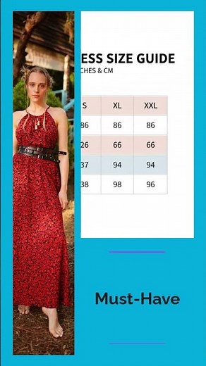 Red party wear dress for women