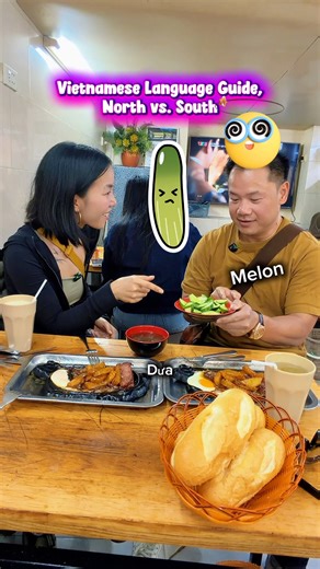 This is why Vietnamese is so easy. Just pick either the northern or southern accent and the whole country will totally understand you, effortless. And the central accent? Oh yes, even easier to learn and listen to. Absolutely beginner friendly 🤣 Do what you love. Love what you eat!! @mr.gaoviet Yummmyfaaace 🤪 #vietnamese #learnvietnamese #language #vietnam #vietnamesefood | Curious About Vietnam - Tò Mò Việt Nam