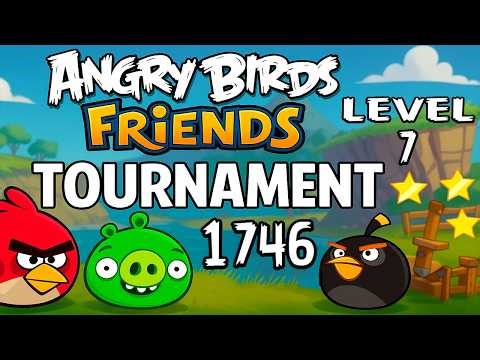 Angry Birds Friends Level 7 Tournament 1746 - MAX SCORE Strategy (06.05.2026) Power-Ups