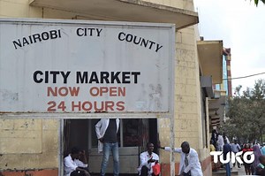 City market hawkers on the spot for selling meat without valid licenses