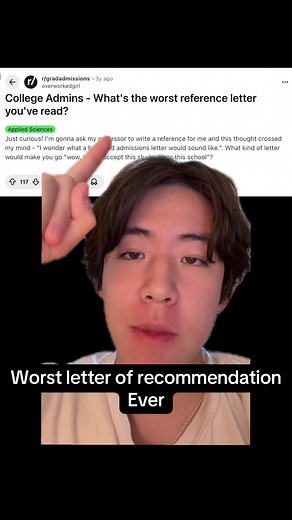 Worst Letter of Recommendation Ever Reviewed